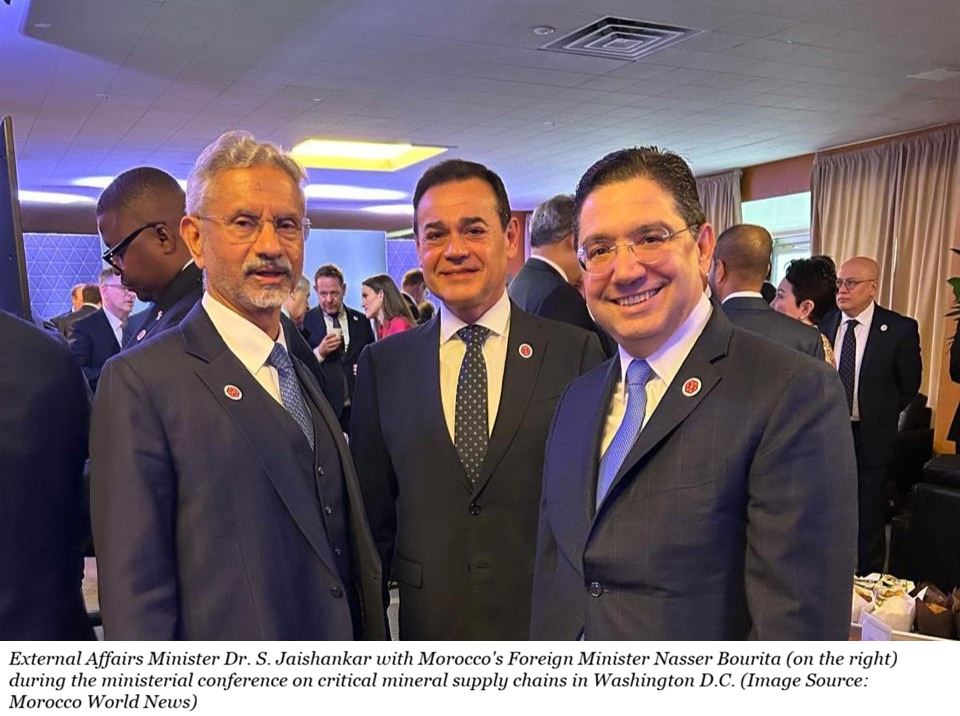 Morocco, India Strengthen Ties on Sidelines of US Critical Minerals Summit