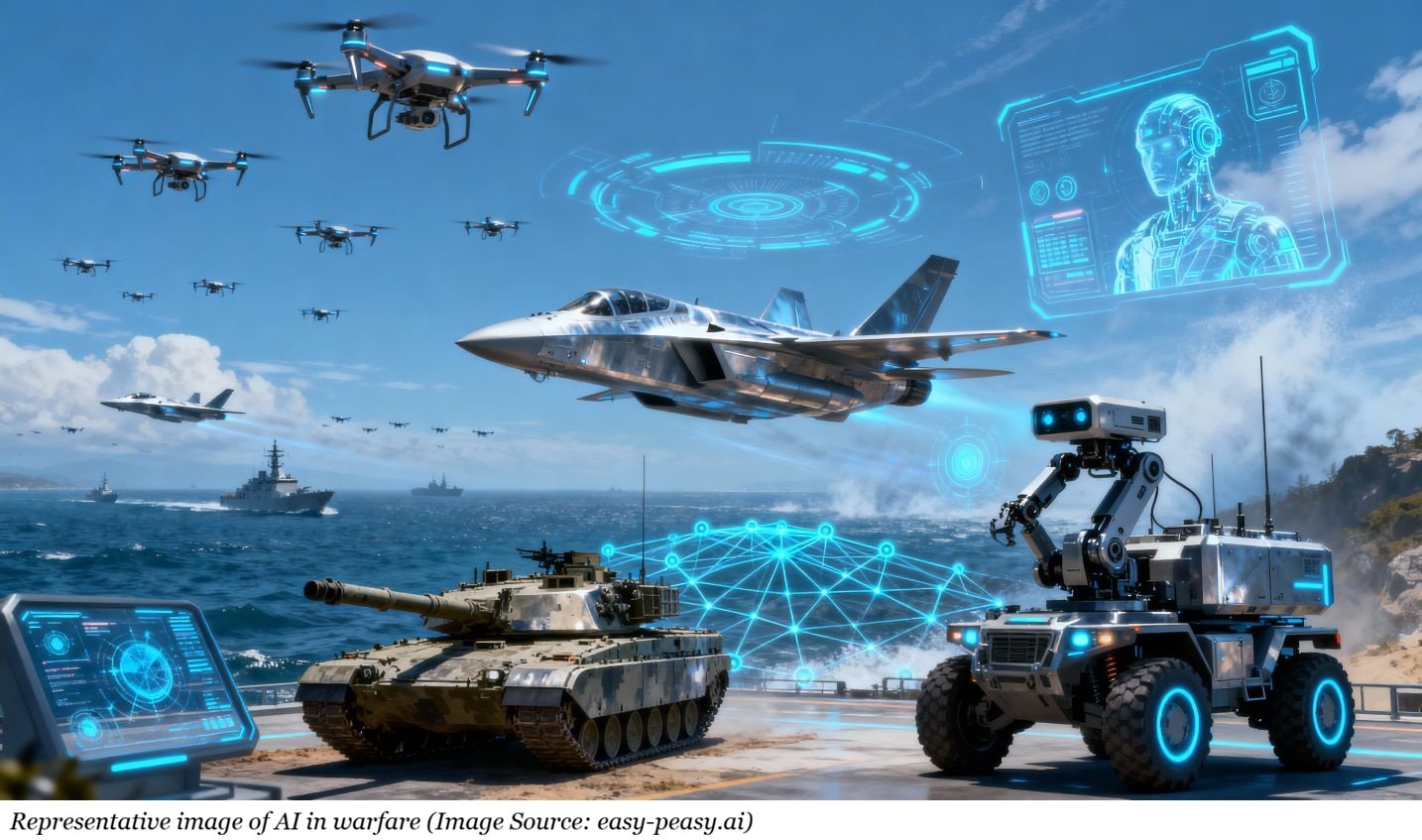 <p>Impact of Artificial Intelligence on Warfare</p>